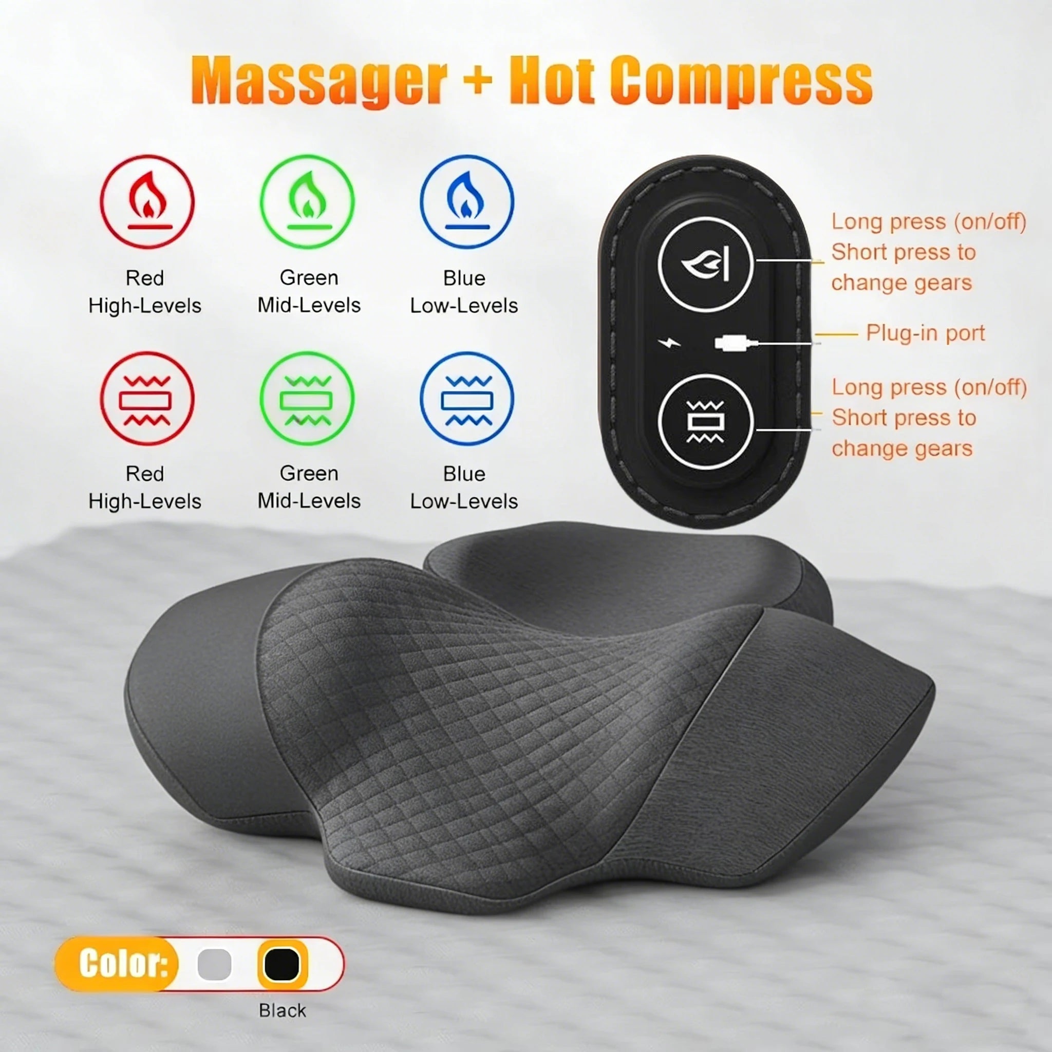 Luméva™ Heated Neck Support Cushion
